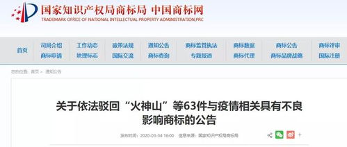 火神山 商標被美發用品公司注冊 網友 只駁回還不夠